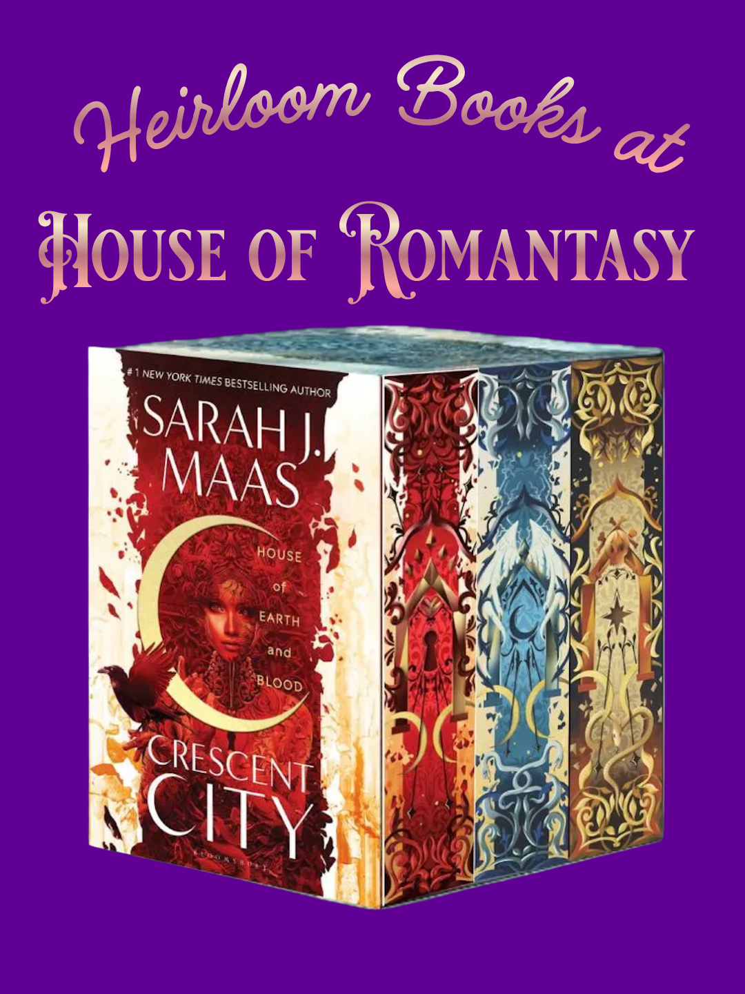 Heirloom Crescent City Stained Glass 3 book SET