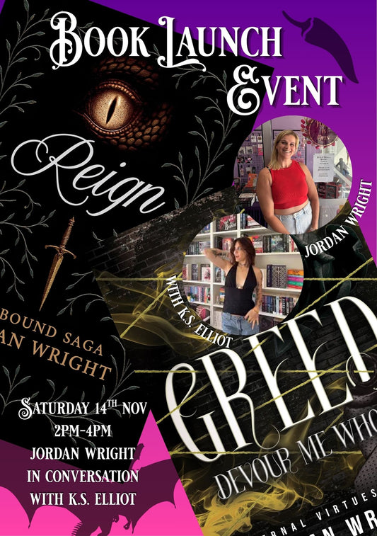 REIGN & GREED - Jordan Wright Book Launch