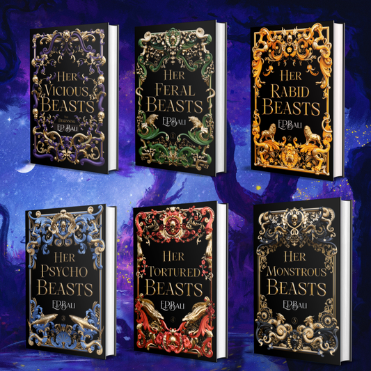 Her Vicious Beasts STANDARD HARDBACK Full Set BUNDLE