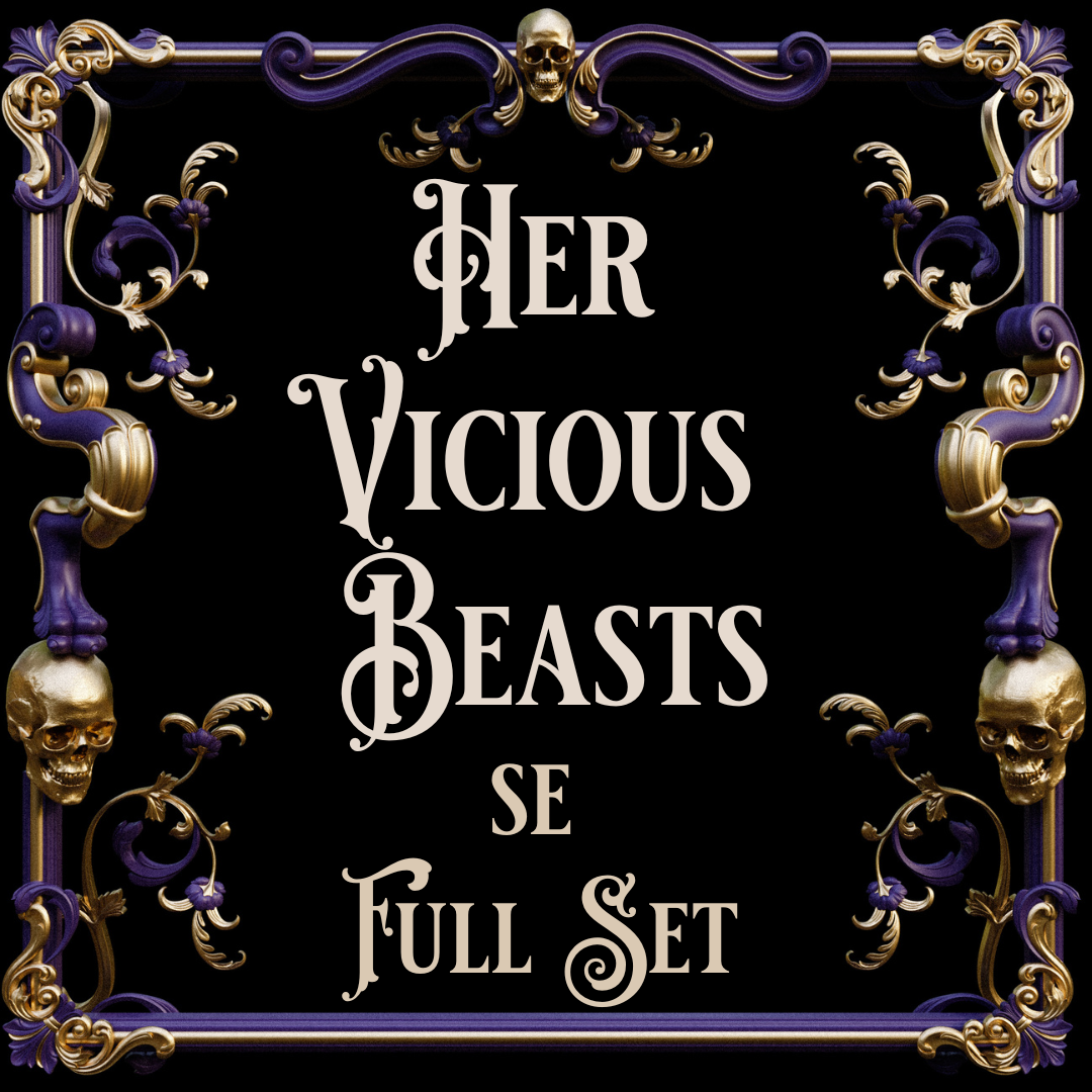 Her Vicious Beasts SPECIAL EDITION Full Set BUNDLE *LIMITED*